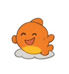 ぷくぷくおさかな気分パレード（個別スタンプ：2）