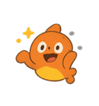 ぷくぷくおさかな気分パレード（個別スタンプ：3）