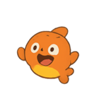 ぷくぷくおさかな気分パレード（個別スタンプ：5）