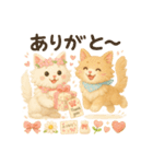 ふわふわメインクーンの春スタンプ（個別スタンプ：14）
