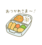 お弁当 文字無しあり 日本語（個別スタンプ：1）
