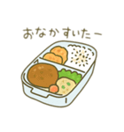 お弁当 文字無しあり 日本語（個別スタンプ：5）