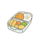 お弁当 文字無しあり 日本語（個別スタンプ：22）