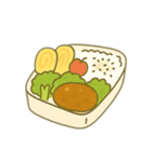 お弁当 文字無しあり 日本語（個別スタンプ：24）