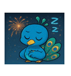 花火とパタパタクジャク@SFW（個別スタンプ：27）