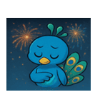 花火とパタパタクジャク@SFW（個別スタンプ：31）