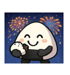 花火とホクホクおにぎり@SFW（個別スタンプ：9）