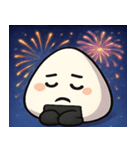 花火とホクホクおにぎり@SFW（個別スタンプ：12）