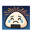 花火とホクホクおにぎり@SFW（個別スタンプ：18）