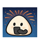 花火とホクホクおにぎり@SFW（個別スタンプ：26）