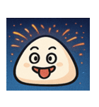 花火とホクホクおにぎり@SFW（個別スタンプ：31）