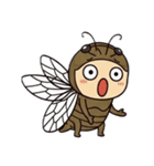 クモとセミ物語（個別スタンプ：13）