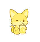 レモネードフォックス夏のしゅわパーティー（個別スタンプ：2）