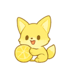 レモネードフォックス夏のしゅわパーティー（個別スタンプ：3）