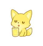 レモネードフォックス夏のしゅわパーティー（個別スタンプ：5）