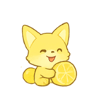 レモネードフォックス夏のしゅわパーティー（個別スタンプ：7）