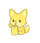 レモネードフォックス夏のしゅわパーティー（個別スタンプ：9）