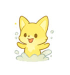 レモネードフォックス夏のしゅわパーティー（個別スタンプ：11）