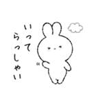 大人ガーリーなうさぎさん（個別スタンプ：18）