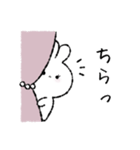 大人ガーリーなうさぎさん（個別スタンプ：25）
