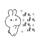 大人ガーリーなうさぎさん（個別スタンプ：34）