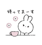 大人ガーリーなうさぎさん（個別スタンプ：38）