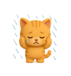 3D風❤️やさしいチャトラの日常会話（個別スタンプ：35）