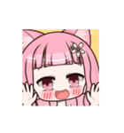 動く！毎日使いやすいネコ耳女子（個別スタンプ：7）