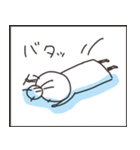 〆切に追われるアベの日常（個別スタンプ：10）