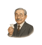 新渡戸 稲造 ギャグ シュール 爆笑（個別スタンプ：17）