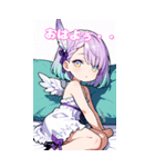 おちゃめなミニ女神 日常BIGスタンプ（個別スタンプ：1）