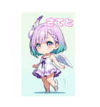 おちゃめなミニ女神 日常BIGスタンプ（個別スタンプ：4）