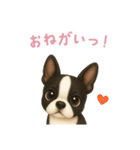 ボストンテリア【日本語】（個別スタンプ：14）