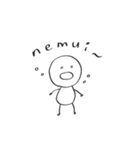 人間everyday（個別スタンプ：3）