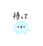 【推し活】水色のおしかつちゃん（個別スタンプ：13）