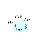 【推し活】水色のおしかつちゃん（個別スタンプ：37）