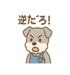 こつこつシュナ おつかれ応援スタンプ（個別スタンプ：11）