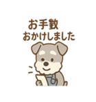 こつこつシュナ おつかれ応援スタンプ（個別スタンプ：21）
