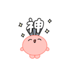 【推し活】赤のおしかつちゃん（個別スタンプ：10）