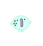 【推し活】ミントグリーンのおしかつちゃん（個別スタンプ：21）