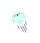 【推し活】ミントグリーンのおしかつちゃん（個別スタンプ：33）