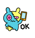 つぎはぎウサギ1（個別スタンプ：13）