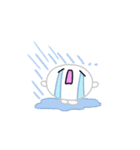 【推し活】白のおしかつちゃん（個別スタンプ：20）
