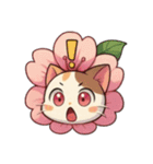 桜にゃん④表情…………………（個別スタンプ：11）