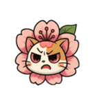 桜にゃん④表情…………………（個別スタンプ：40）