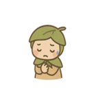 あいさつこびと 森のやさしいスタンプ（個別スタンプ：18）