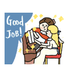名画リアクション多め★pocaママ（個別スタンプ：21）