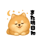 ポメラニアンまこ♥の日常会話2（個別スタンプ：7）
