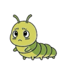 ゴキブリと毛虫の物語（個別スタンプ：10）