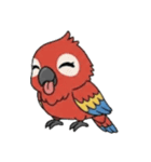 オウムとカモメの物語（個別スタンプ：7）